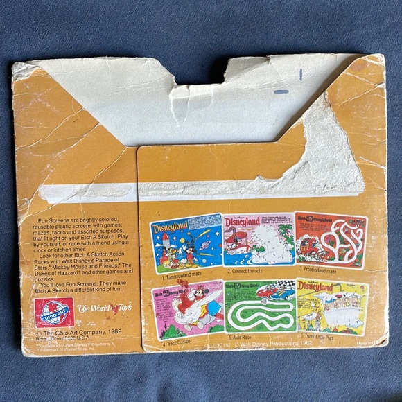 Vintage Disney Etch a Sketch Overlays - Picture 5 of 9